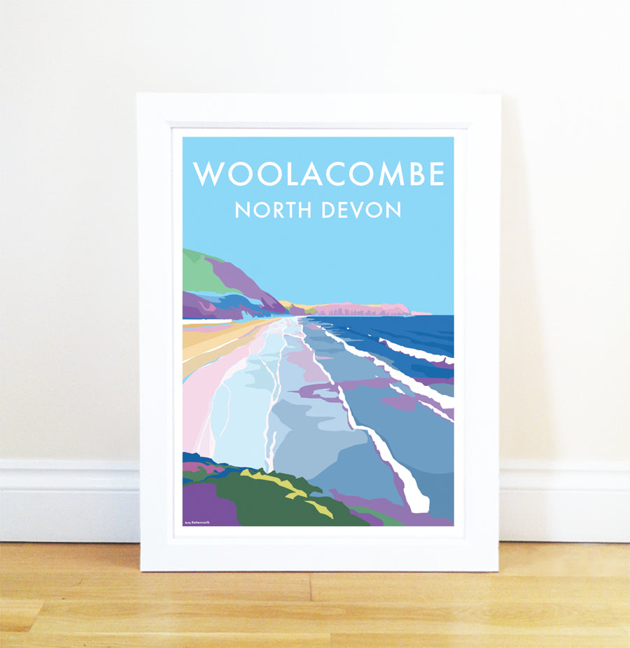 Becky Bettesworth Vintage Travel Poster and Seaside Prints