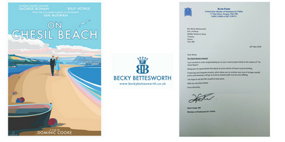 ON CHESIL BEACH - LETTER FROM KEVIN FOSTER MP