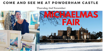 Come and see me at Powderham Castle this Thursday