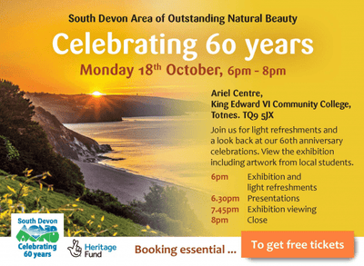 Celebrating 60 Years of South Devon Area of Outstanding Natural Beauty
