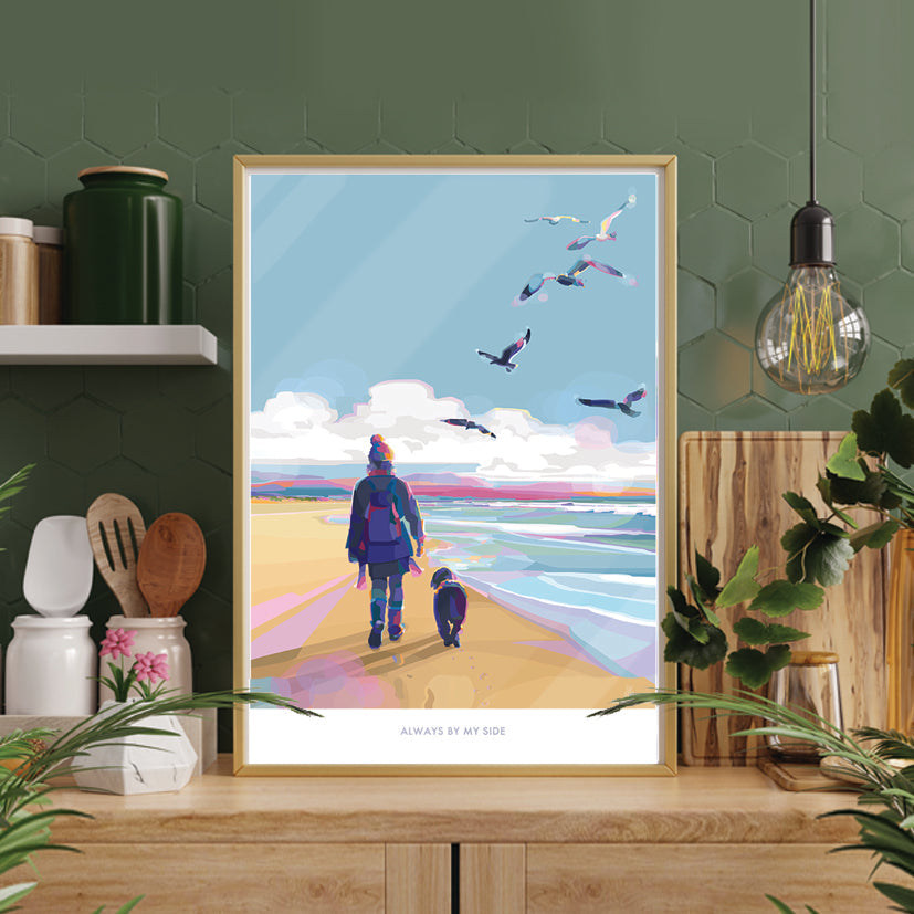Becky Bettesworth Better Together and Always by my side quote prints