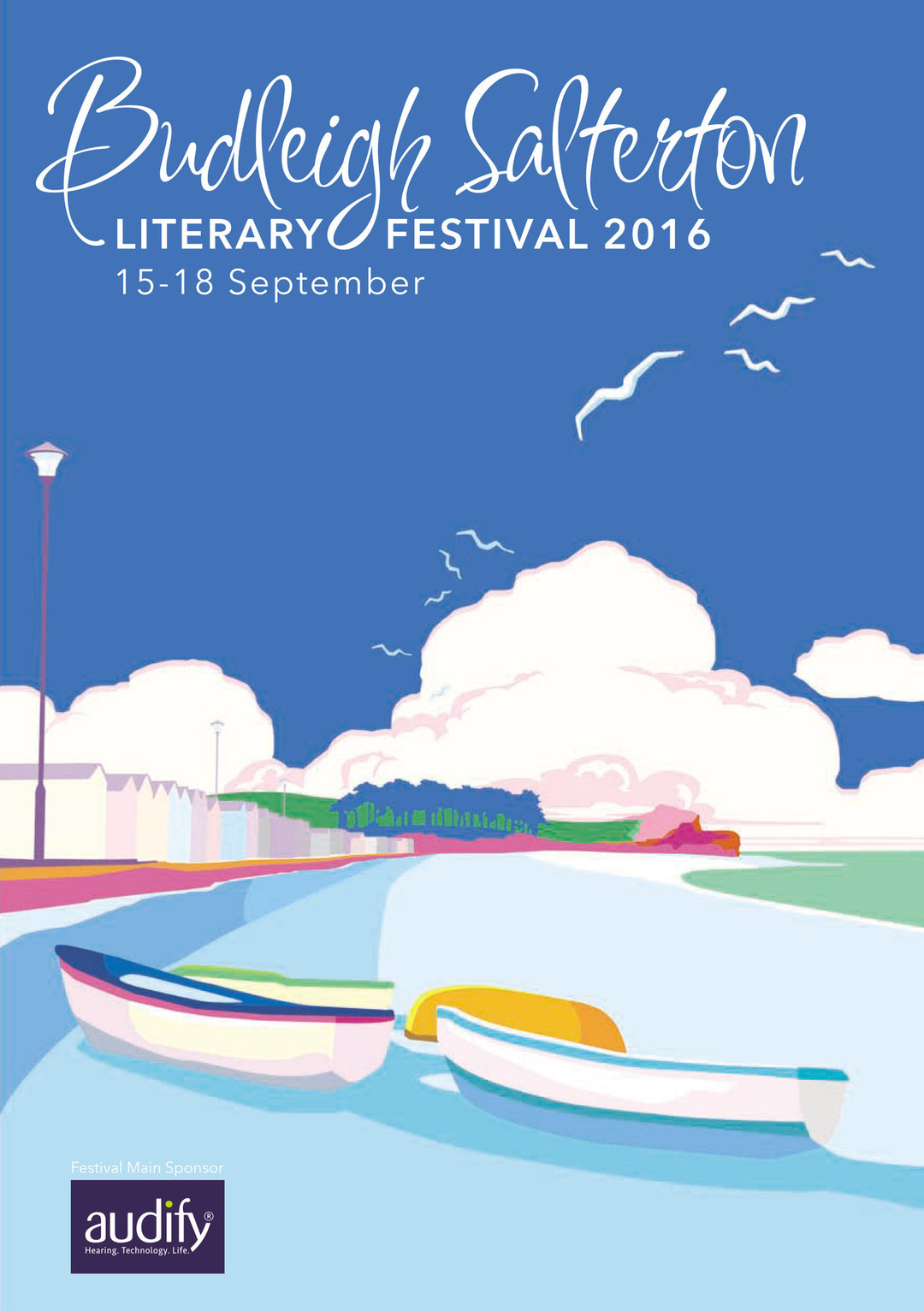 Budleigh Salterton Literary Festival 2016 features Becky's cover artwork