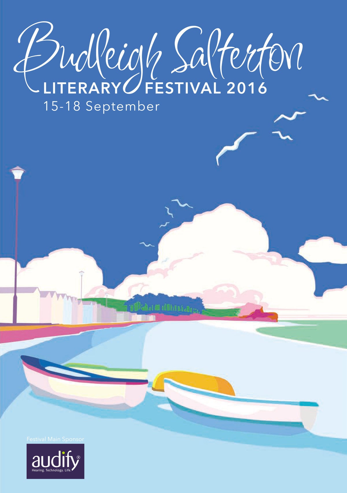 Budleigh Salterton Literary Festival 2016 features Becky's cover artwork