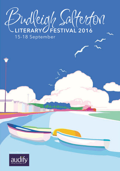 Budleigh Salterton Literary Festival 2016 features Becky's cover artwork