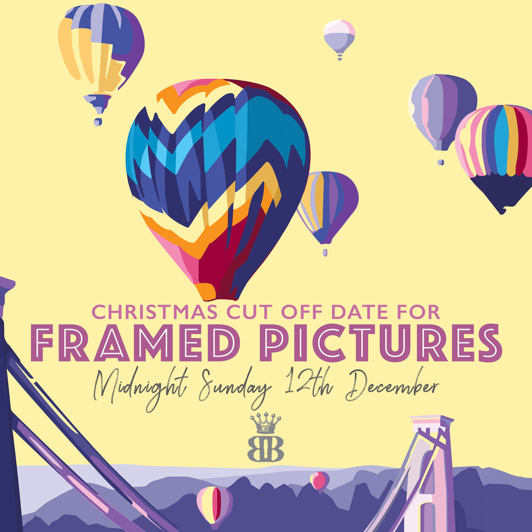 CHRISTMAS CUT OFF DATE FOR FRAMED ORDERS