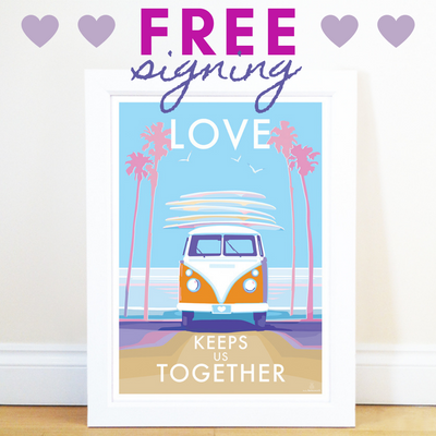 FREE SIGNING OF LOVE KEEPS US TOGETHER