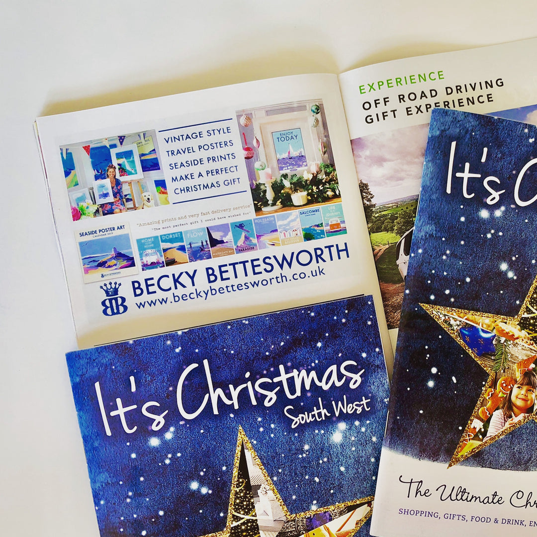 Becky Bettesworth Advert in the Devon Life magazine