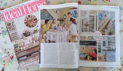 Becky & Twiggy are featured in Ideal Home magazine July 2015!