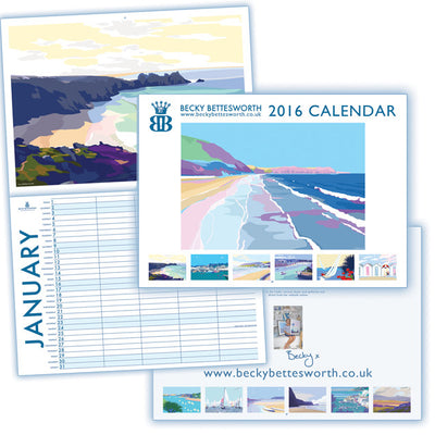 New Becky Bettesworth 2016 Calendar
