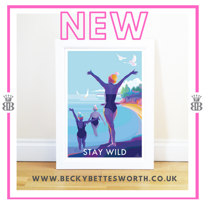 NEW RELEASE - STAY WILD - MOTIVATIONAL QUOTE POSTER