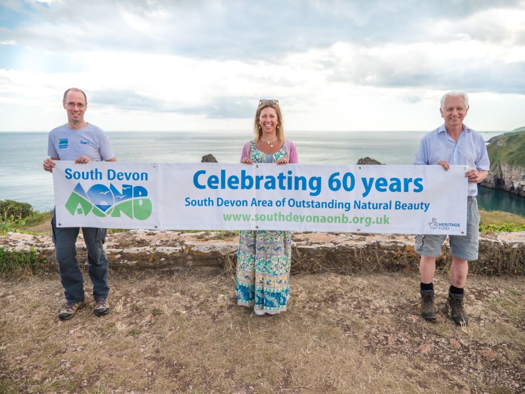 South Devon Area of Outstanding Natural Beauty 60@60 Challenge Launch