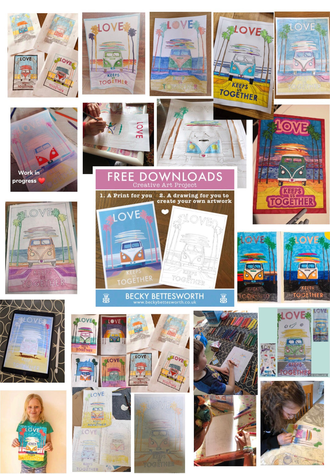 Your amazing artwork - Free Download Love Keeps Us Together