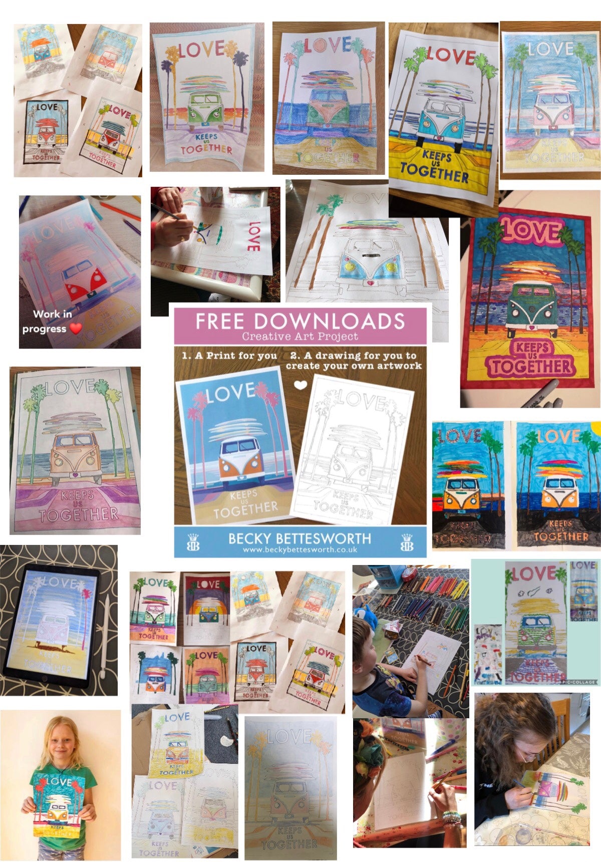 Your amazing artwork - Free Download Love Keeps Us Together