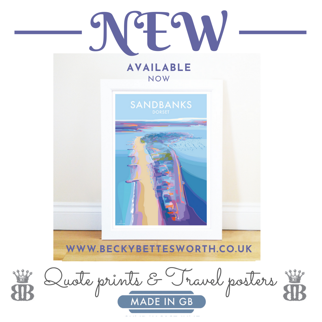 SANDBANKS - NEW TRAVEL POSTER