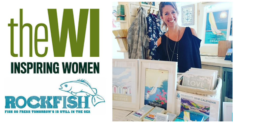 Becky Bettesworth talk to the WI at Rockfish restaurant