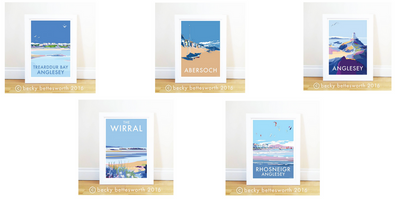 Becky Bettesworth adds new North West seaside prints to her collection