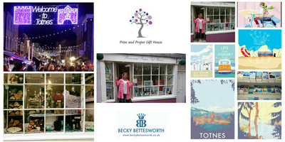 Don't miss my signing at Prim & Proper Gift House in Totnes 13 December from 4pm