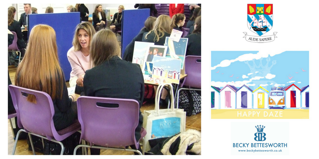 Becky takes part in Speed Careers Networking Evening at TGGS