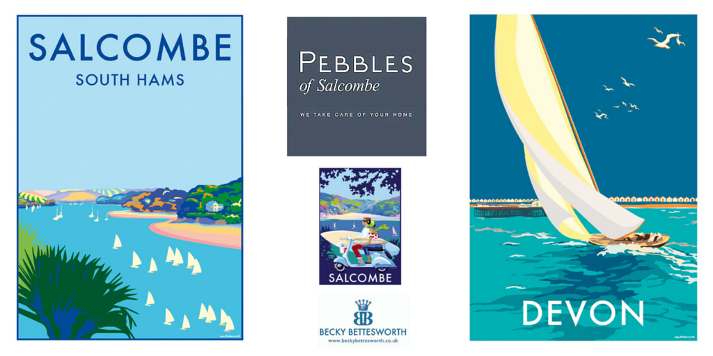Pebbles of Salcombe - Meet Devon Artist Becky Bettesworth