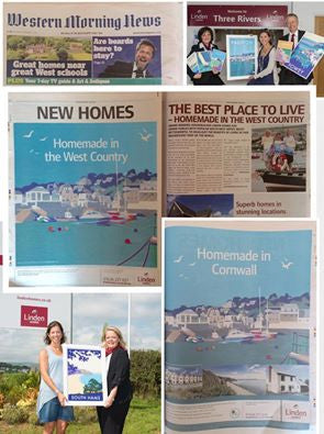 Featured in Western Morning News (Linden Homes)