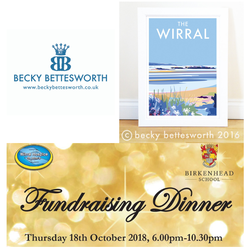 Framed Print Donation for Auction - Wirral Hospice St Johns
