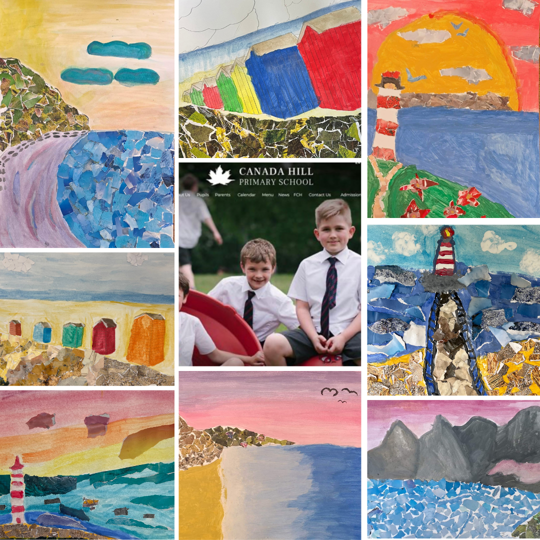 Primary School visit and art project based on my Travel Posters