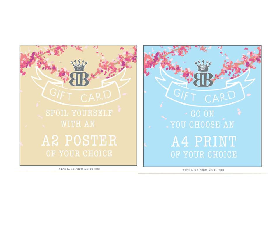 New Becky Bettesworth Gift Cards available online