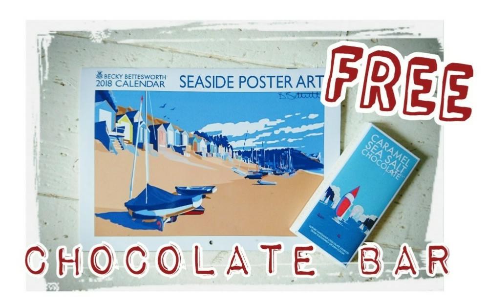 Chocolate Bar giveaway FREE with the first 5 calendars sold!!!