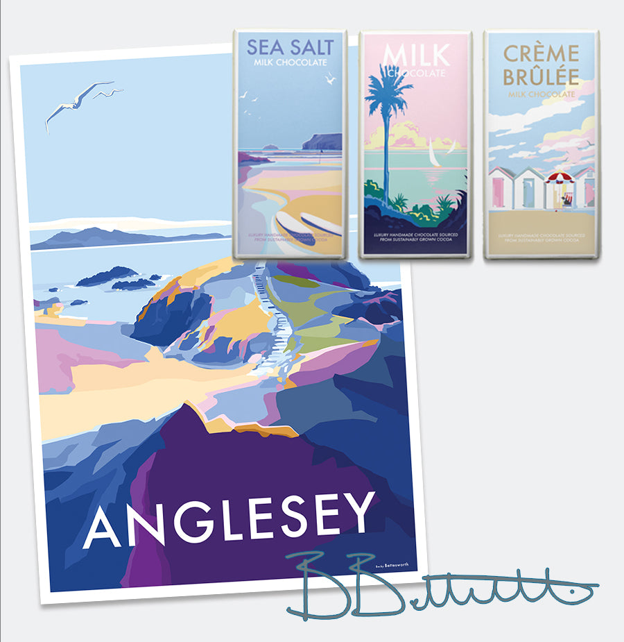 Anglesey Travel Poster 