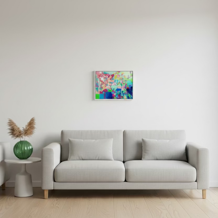 ‘June’ original acrylic painting by Becky Bettesworth