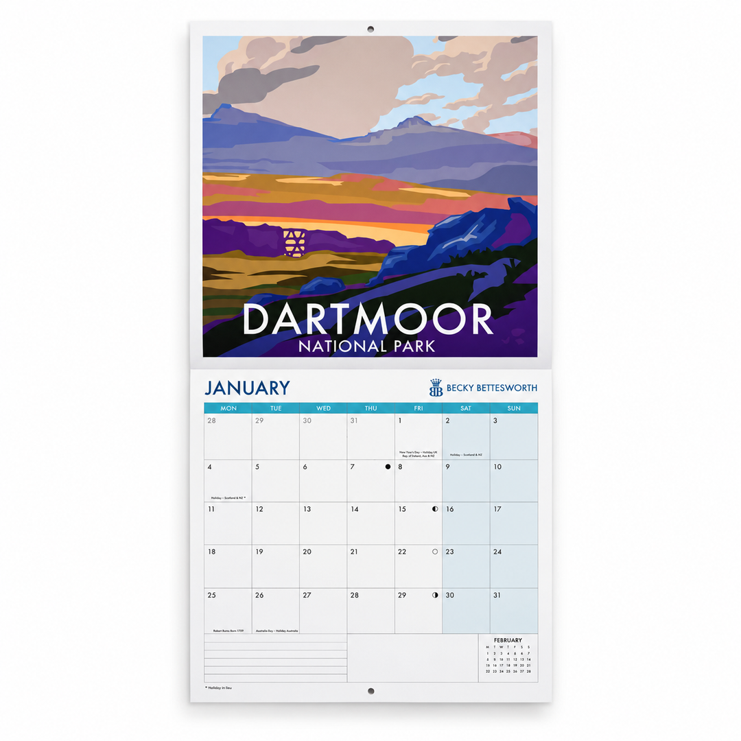 2027 Square Wall Calendar