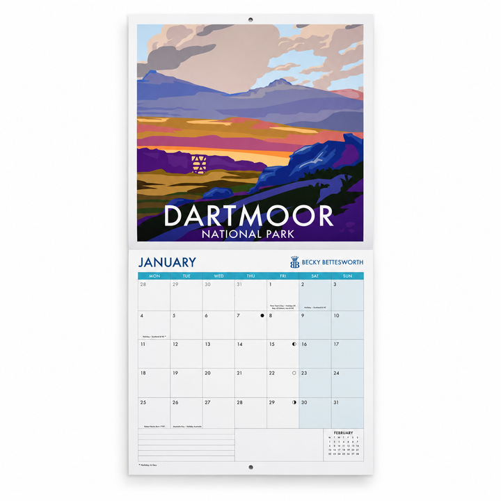 2027 Square Wall Calendar
