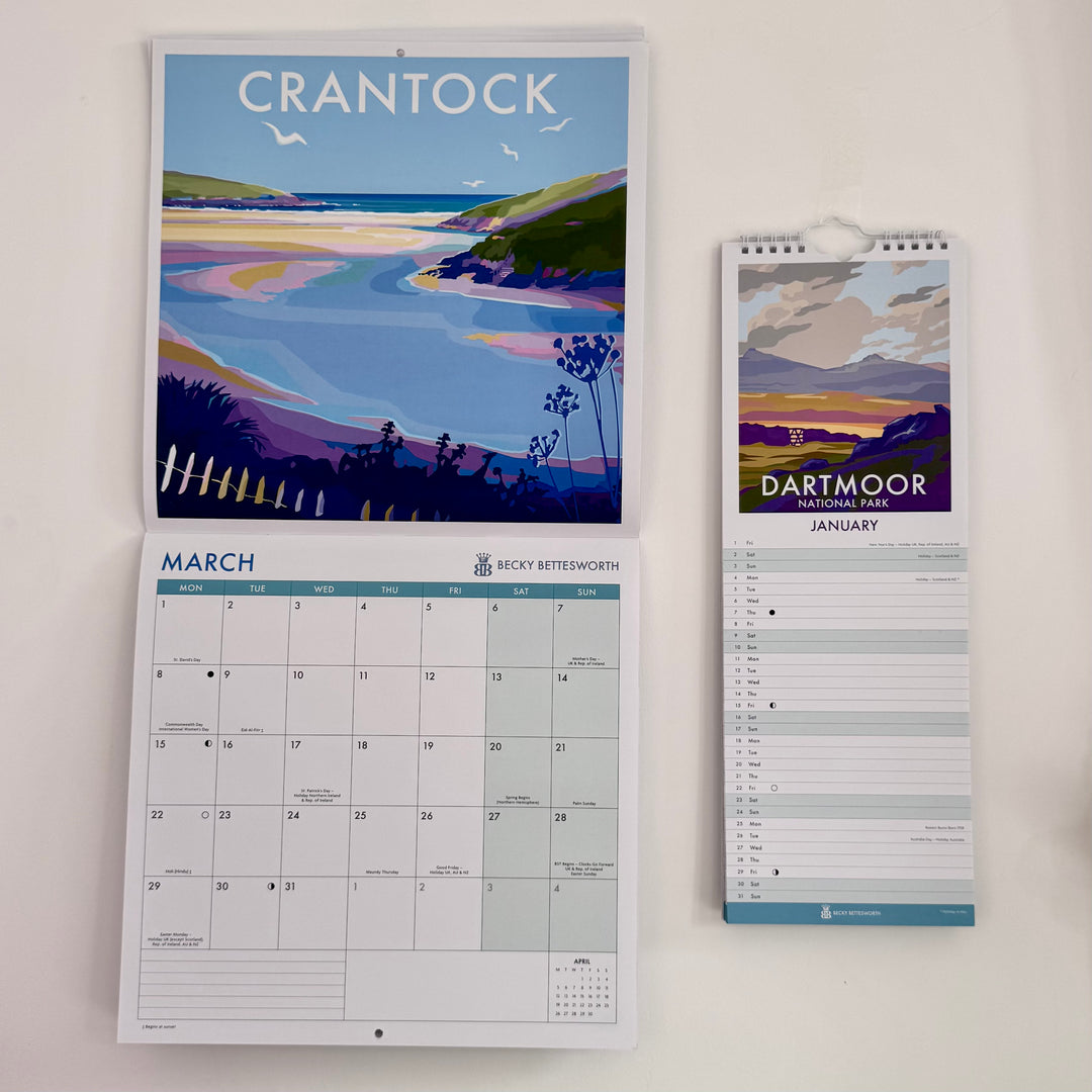 2027 Slim Wall Calendar