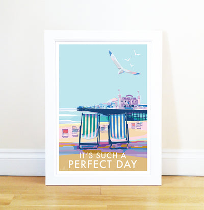  Becky Bettesworth Artwork - Travel Poster and Seaside Prints 