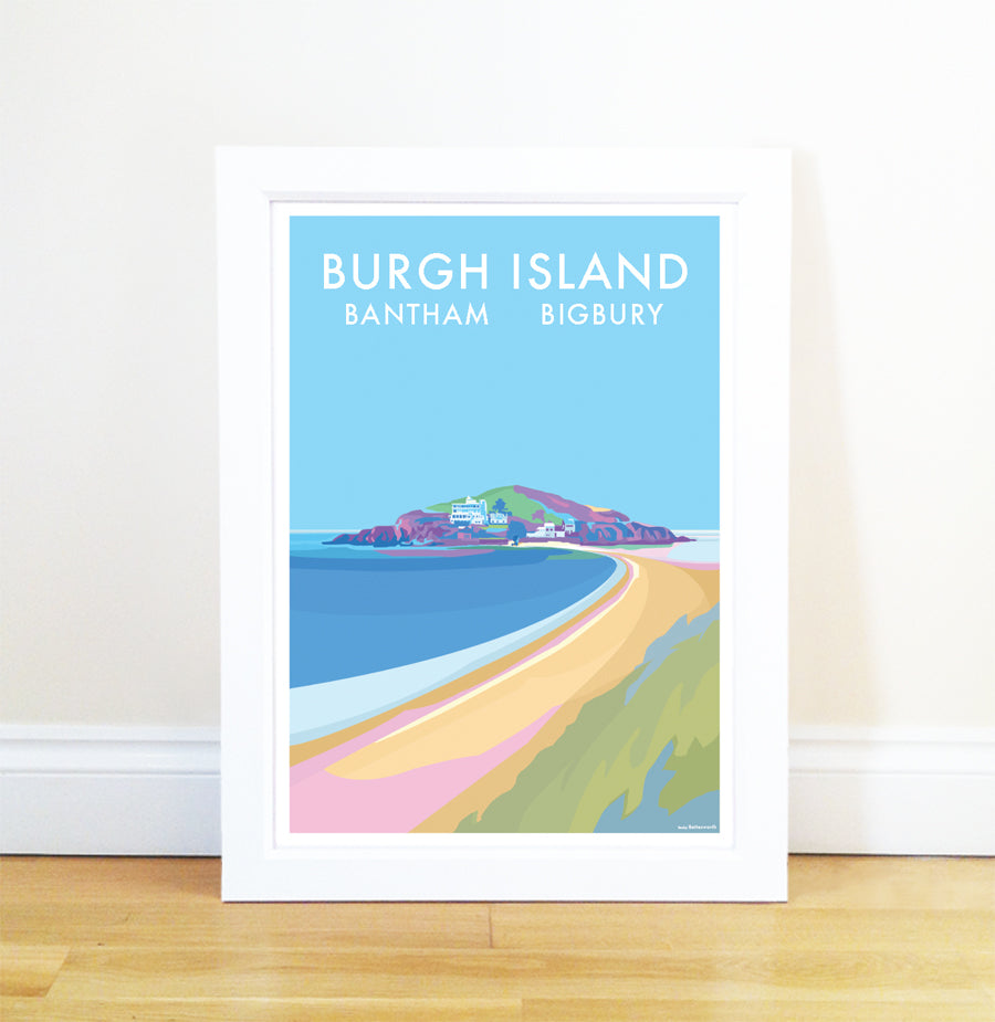 Becky Bettesworth vintage style travel prints and seaside posters A4, A2 and A1
