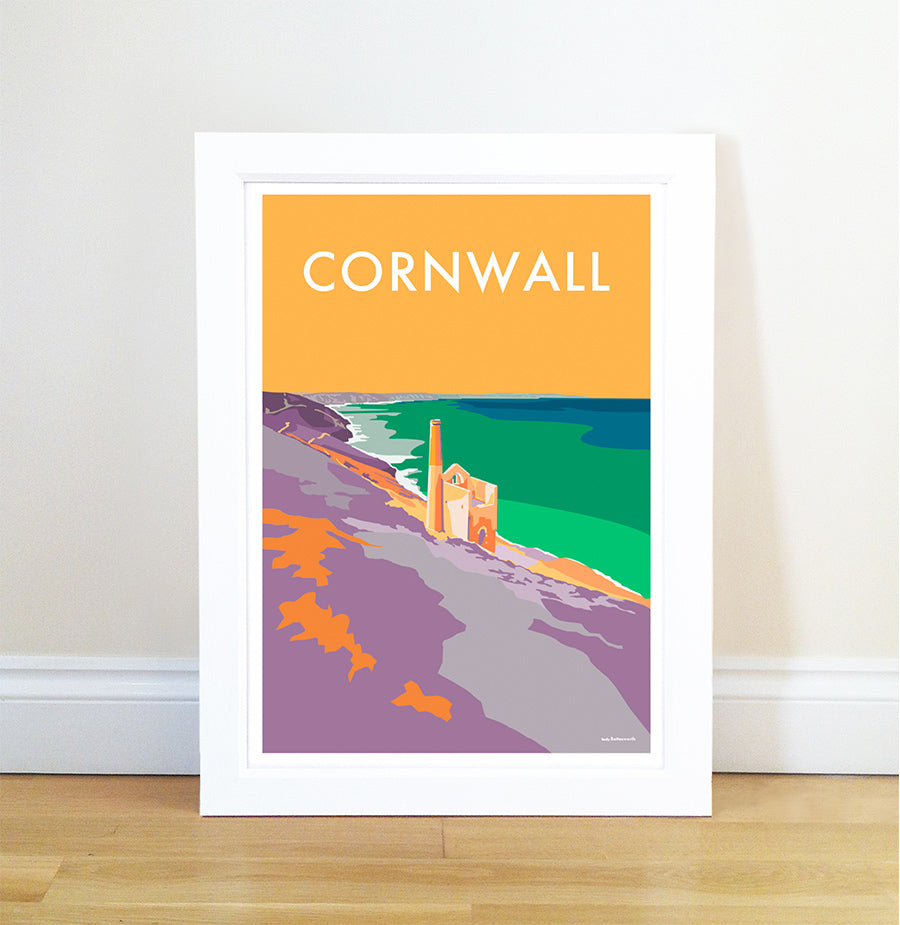 Becky Bettesworth vintage style travel prints and seaside posters A4, A2 and A1