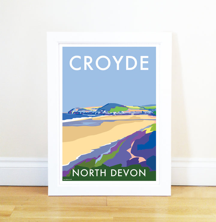 Becky Bettesworth vintage style travel prints and seaside posters A4, A2 and A1