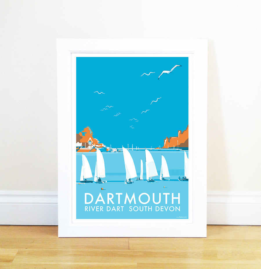 Becky Bettesworth vintage style travel prints and seaside posters A4, A2 and A1