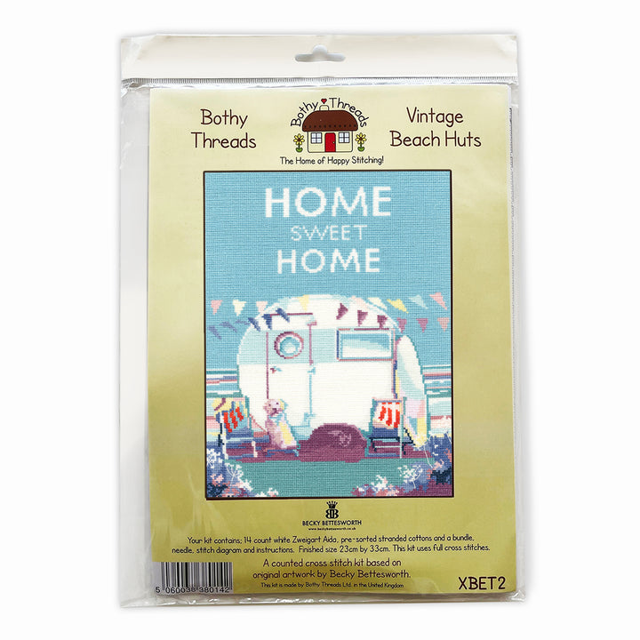 Bothy Threads Cross Stitch Sewing Kit Becky Bettesworth Home Sweet Home