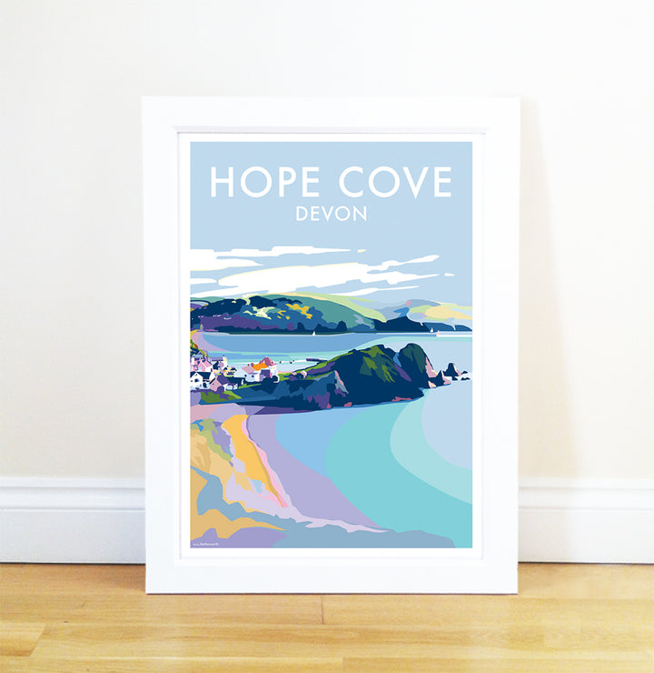  Becky Bettesworth Artwork - Travel Poster and Seaside Prints 