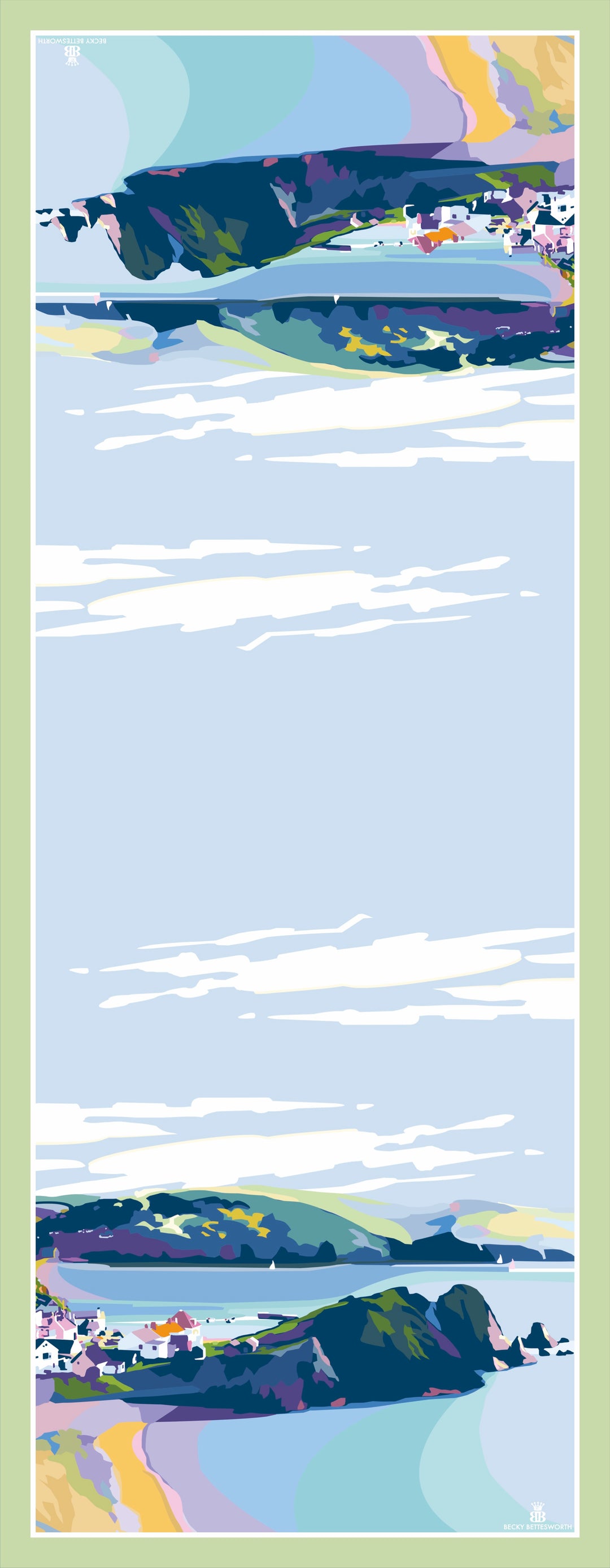 Luxury Long Voile Scarf
