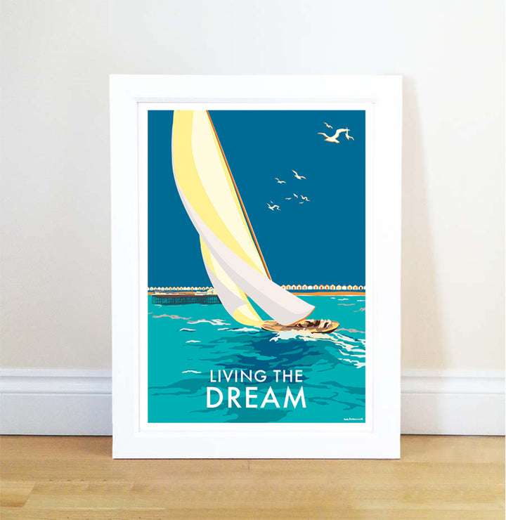  Becky Bettesworth Artwork - Travel Poster and Seaside Prints 