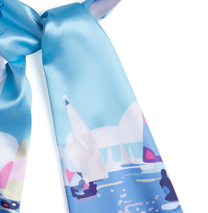 Luxury Long Satin Scarf