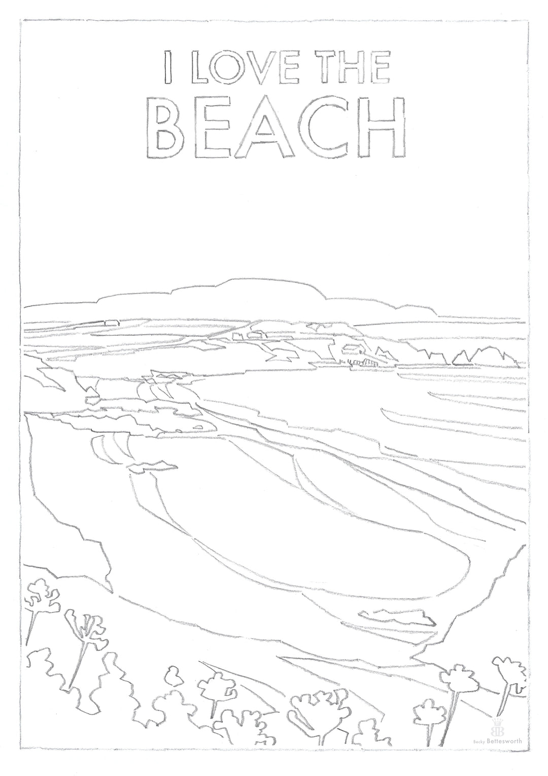 I Love The Beach