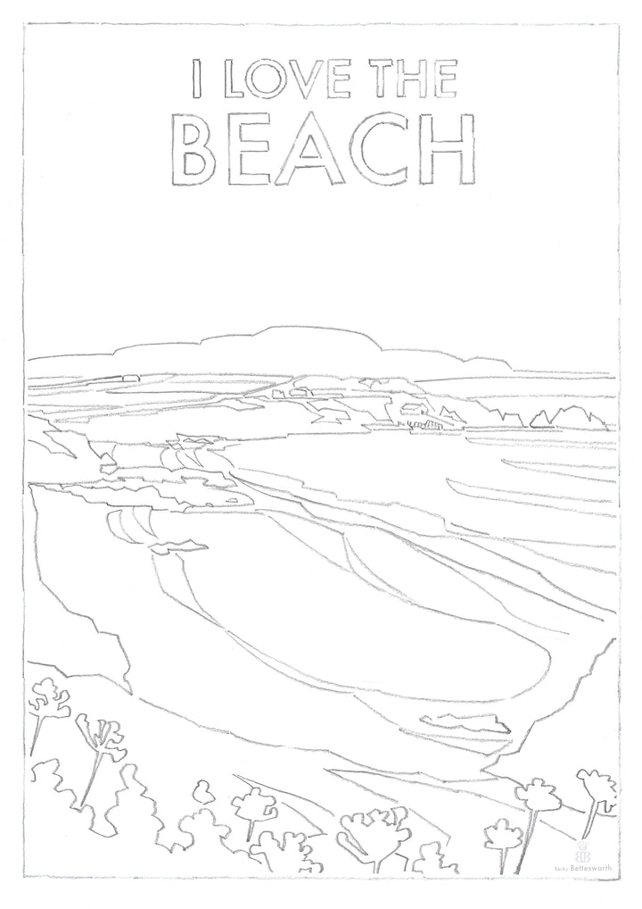 I Love The Beach