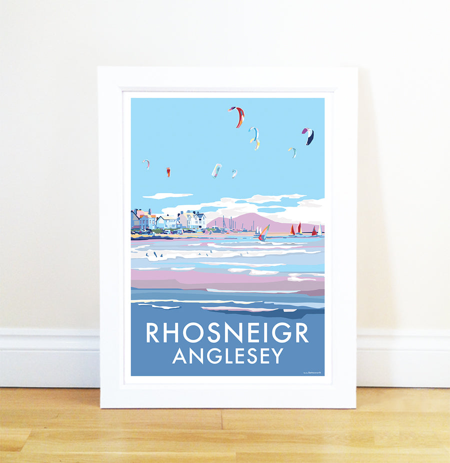 Becky Bettesworth Artwork - Travel Poster and Seaside Prints 