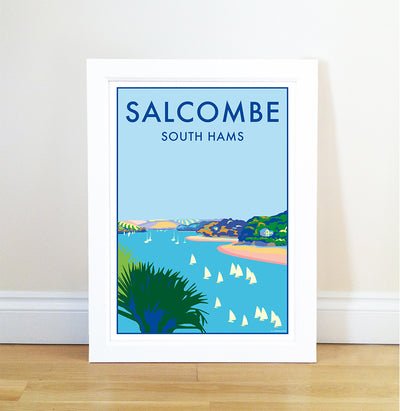 Becky Bettesworth Vintage Travel Poster and Seaside Print 