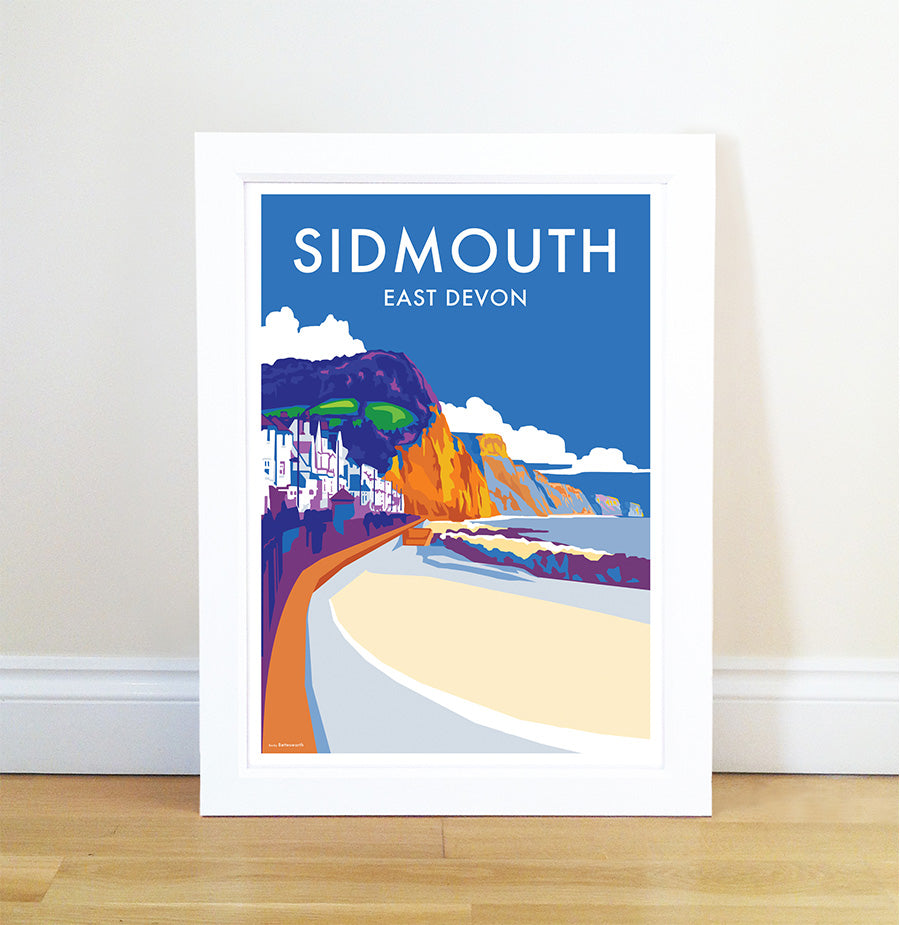 Becky Bettesworth Vintage Travel Poster and Seaside Print 