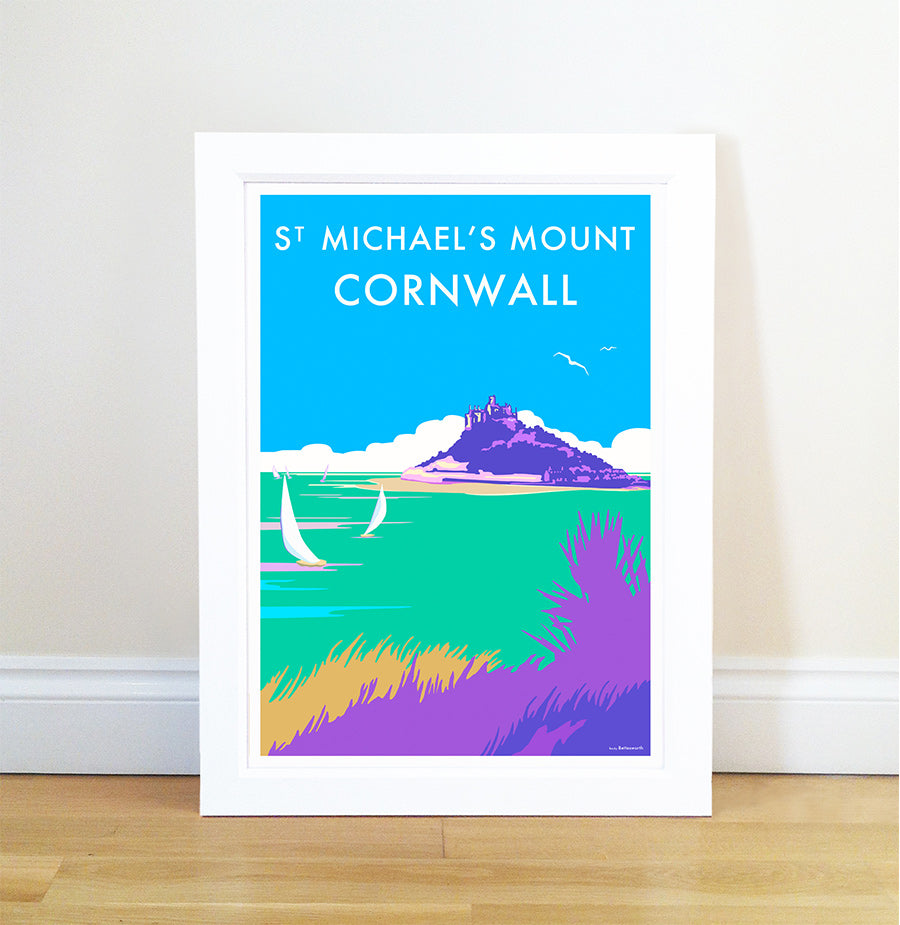 Becky Bettesworth Vintage Travel Poster and Seaside Print 