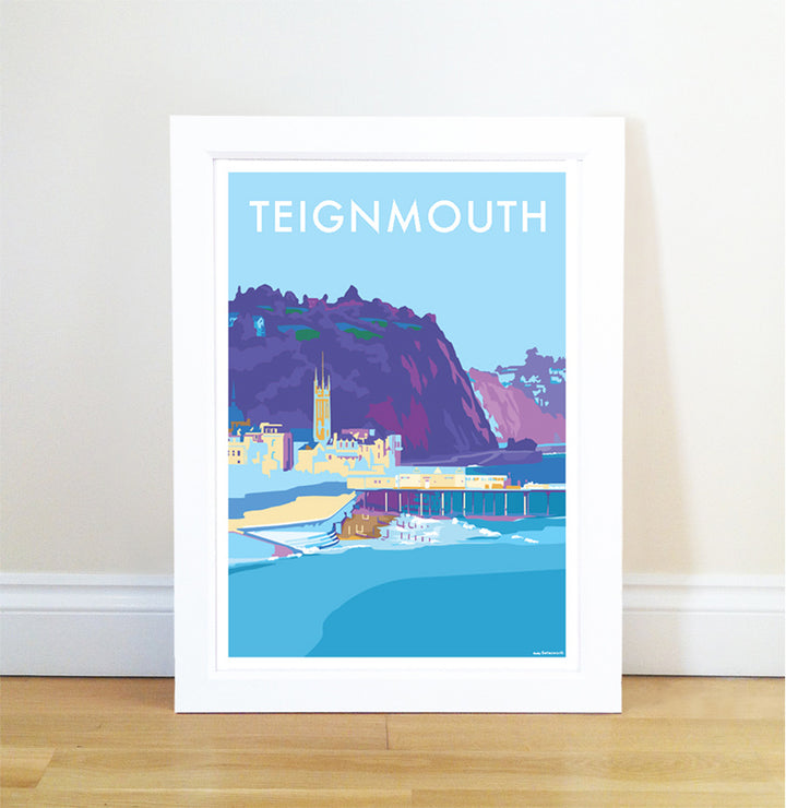Becky Bettesworth Vintage Travel Poster and Seaside Print 